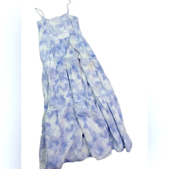 Johnathan Simkhai Clarissa Organic Tie Dye Maxi Dress - Picture 7 of 14